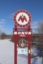 Monon Trail Sign